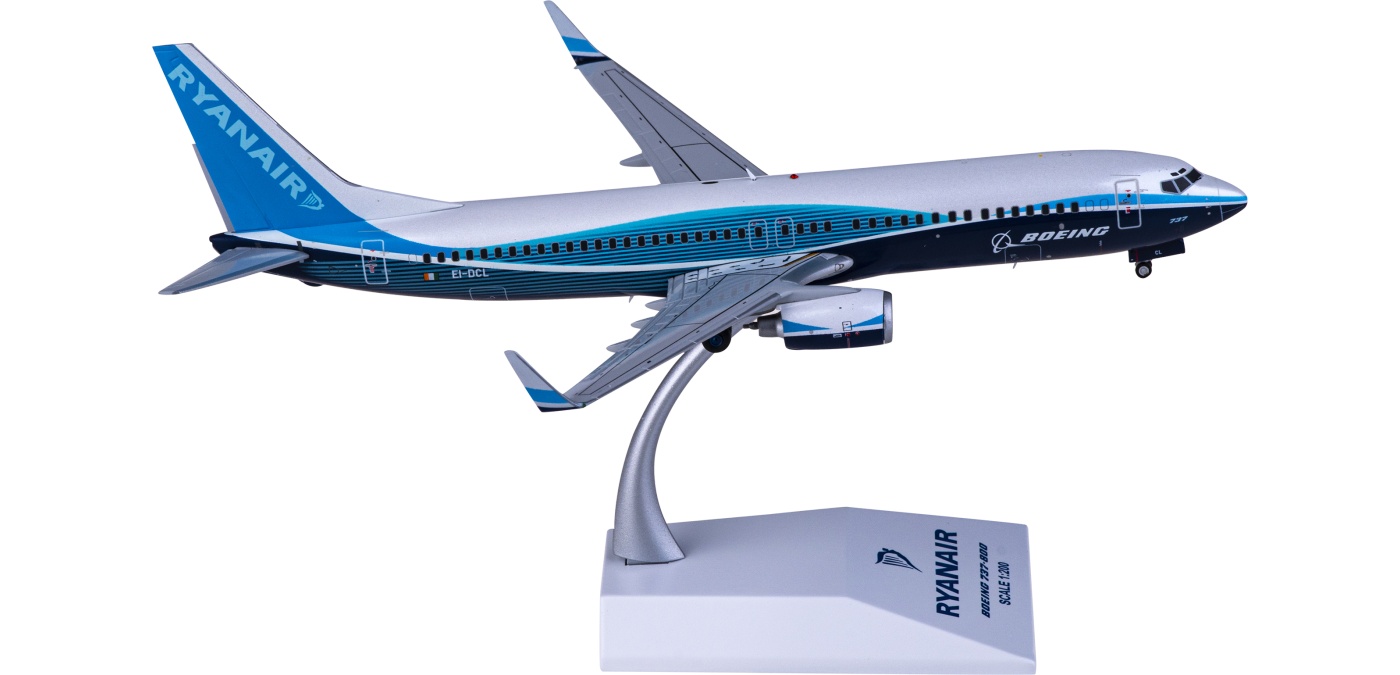 XX2498 Ryanair 瑞安航空Boeing 737-800 EI-DCL JC Wings 1:200