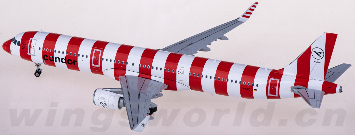 LH2408 Condor 神鹰航空Airbus A321 D-ATCG JC Wings 1:200