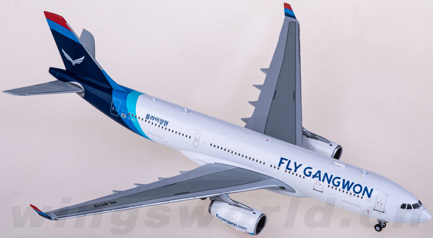 LH4322 Fly Gangwon 江原航空Airbus A330-200 HL8512 JC Wings 1