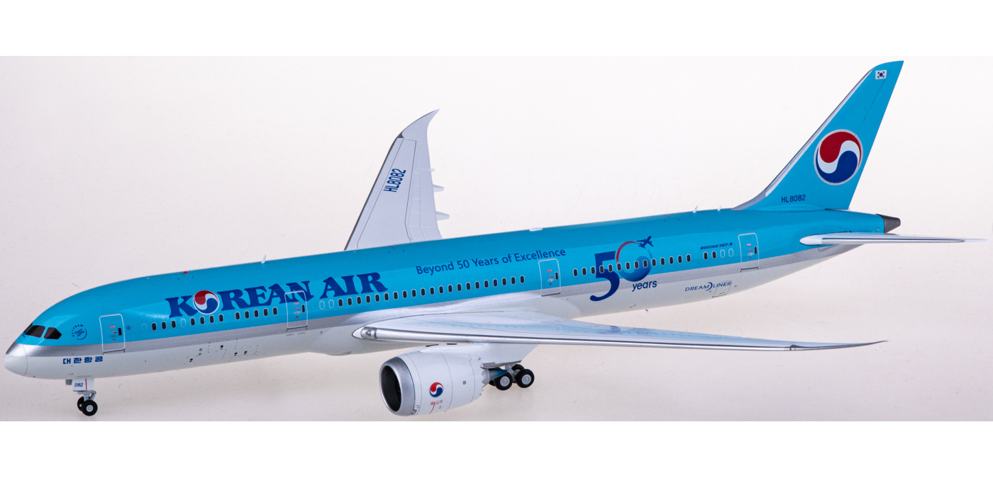 EW2789011 Korean Air 大韩航空Boeing 787-9 HL8082 JC Wings 1:200