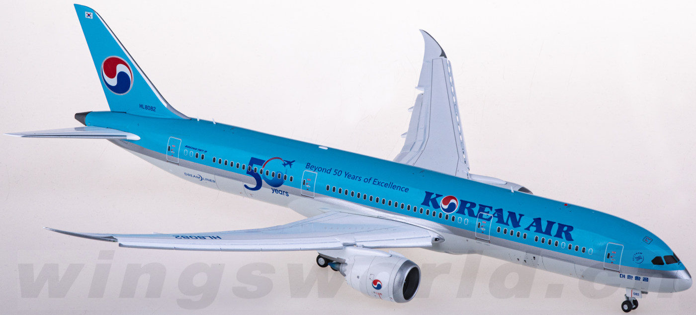 KOREAN AIR 大韓航空 A330-200 SKY TEAM 1:400 Phoenix Korean Air SkyTeam Airbus A330-200 HL8212 1：400