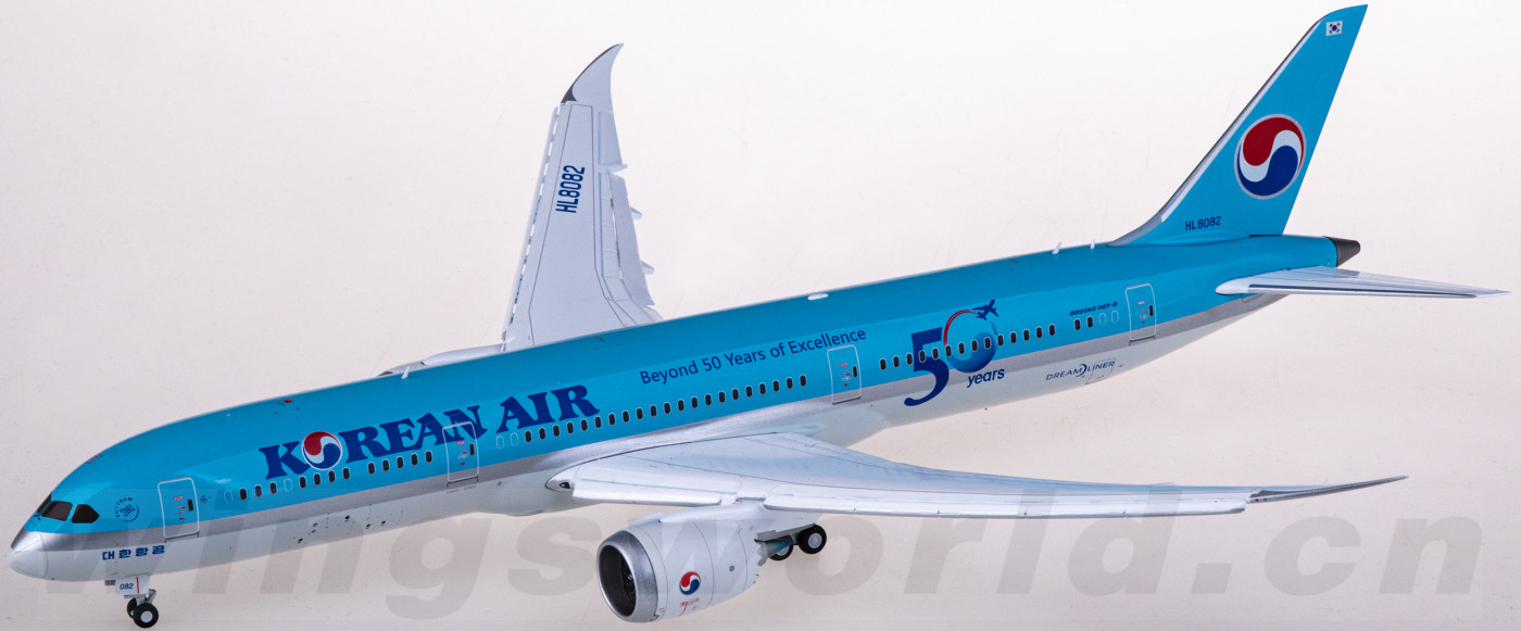 EW2789011A Korean Air 大韩航空Boeing 787-9 HL8082 JC Wings 1