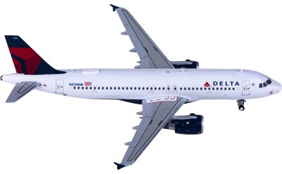 Geminijets 1:400 Delta AirLines 达美航空 Airbus A320 N376NW