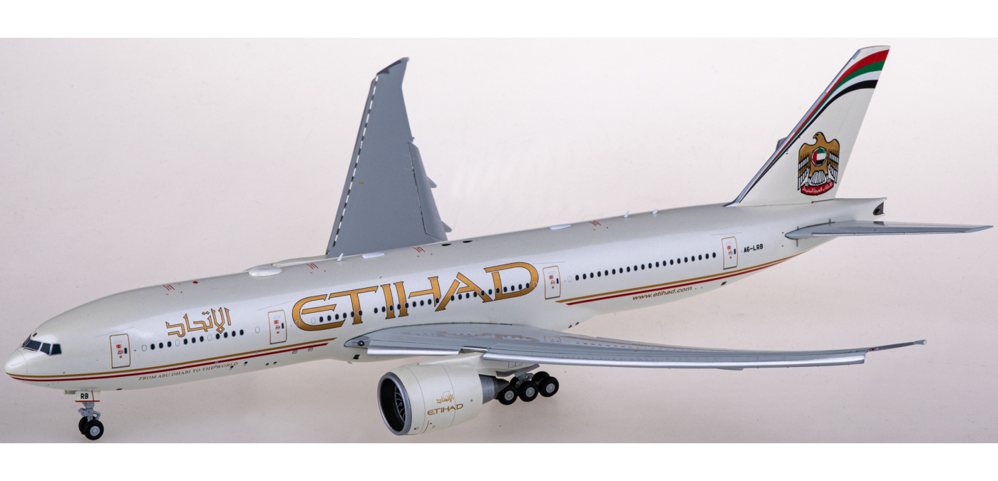 エティハド航空 777-200LR A6-LRB 1/200 Etihad Retired Its Boeing 777-200LRs - Now You Can Own Part