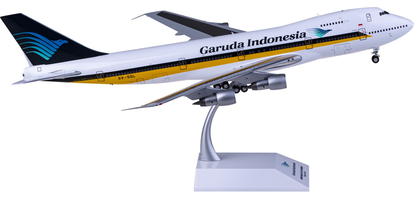 Garuda Indonesia 航空機モデル スタンド付き 模型 B747-400 garuda indonesia｜トレファクONLINE
