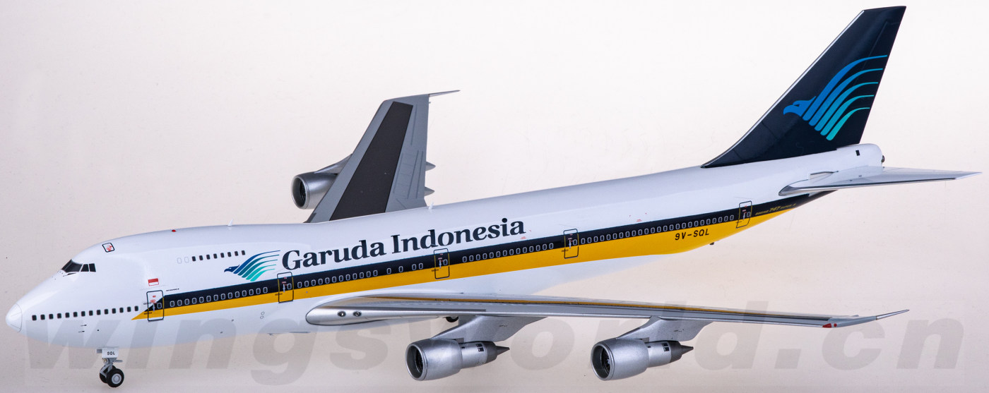 EW2742003 Garuda Indonesia 印度尼西亚鹰航Boeing 747-200 9V