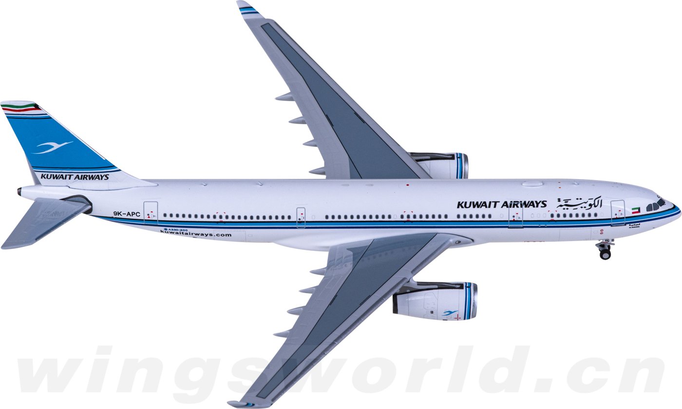 kuwait airways 科威特航空 airbus a330-200 9k-apc ngmodels 1:400