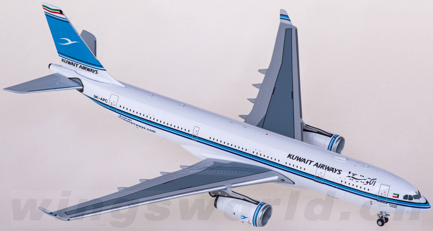kuwait airways 科威特航空 airbus a330-200 9k-apc ngmodels 1:400