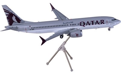 Geminijets 1:200 Qatar 卡塔尔航空 Boeing 737 MAX 8 A7-BSC