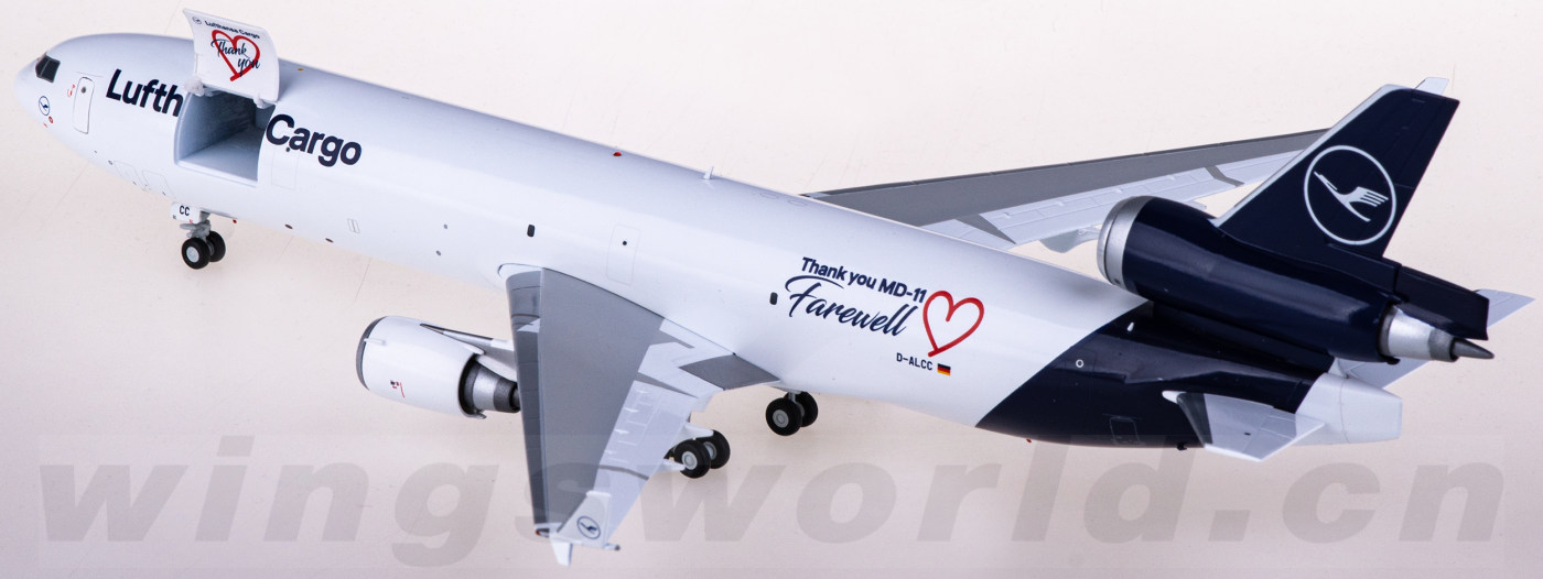 航空機・ヘリコプター GeminiJets 1:200 Lufthanse MD-11 D-ALCC