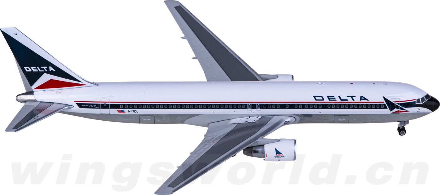 phoenix1400ph04569deltaairlines达美航空boeing767300n117dl