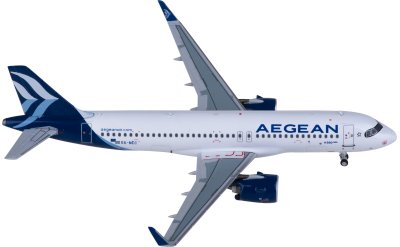 NGmodels 1:400 Aegean Airlines 爱琴海航空 Airbus A320neo SX-NEC