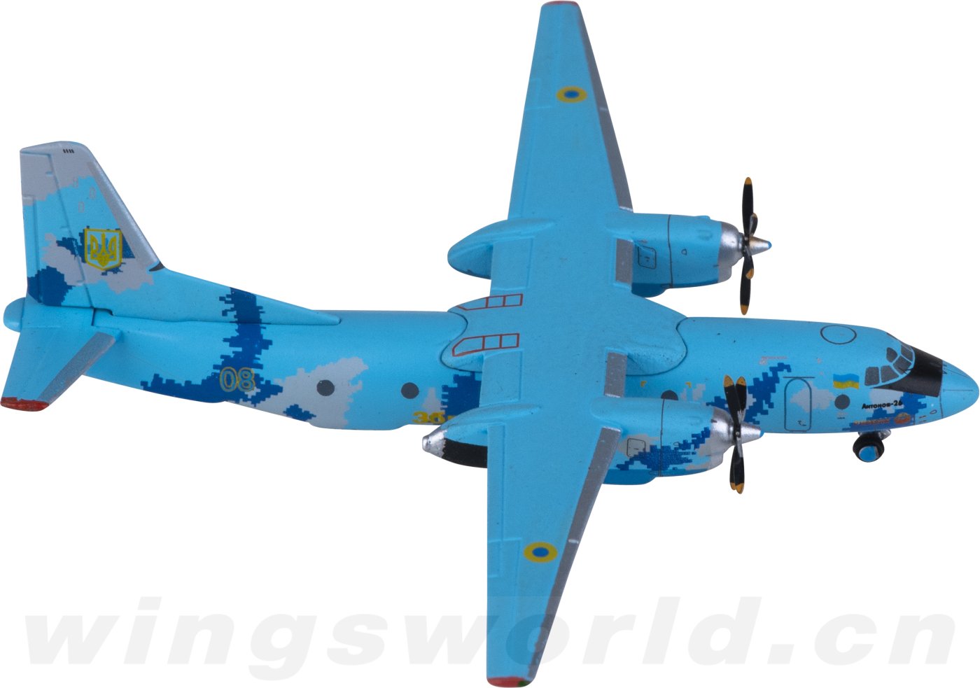 JC Wings 1:400 ウクライナ空軍 AN-26 救難機 ScaleModelStore.com :: JC Wings 1:400 - LH4327 - Ukraine Air