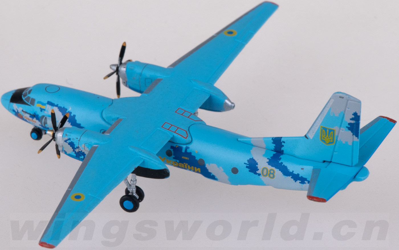 JC Wings 1:400 ウクライナ空軍 AN-26 救難機 ScaleModelStore.com :: JC Wings 1:400 - LH4327 - Ukraine Air