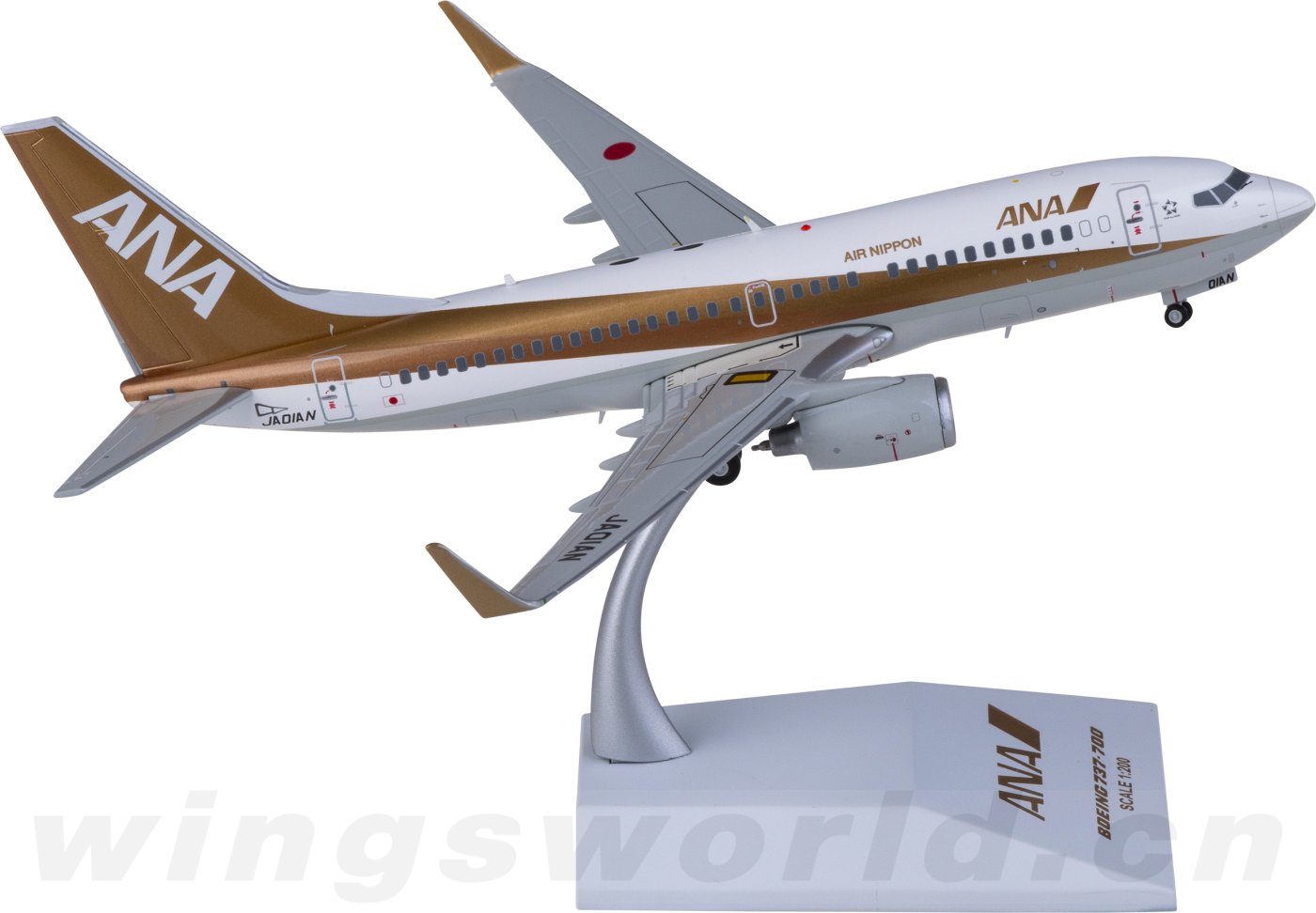 EW2737001 ANA 全日空Boeing 737-700 JA01AN JC Wings 1:200 