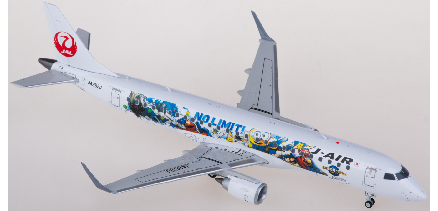 1/400　JA254J　JC Wings J-AIR特別塗装機　JAL 1400 JA254J 背負わ JC Wings JAIR特別塗装機 JAL