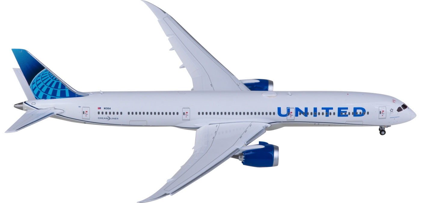 GJUAL2229F United Airlines 美国联合航空Boeing 787-10 N13014