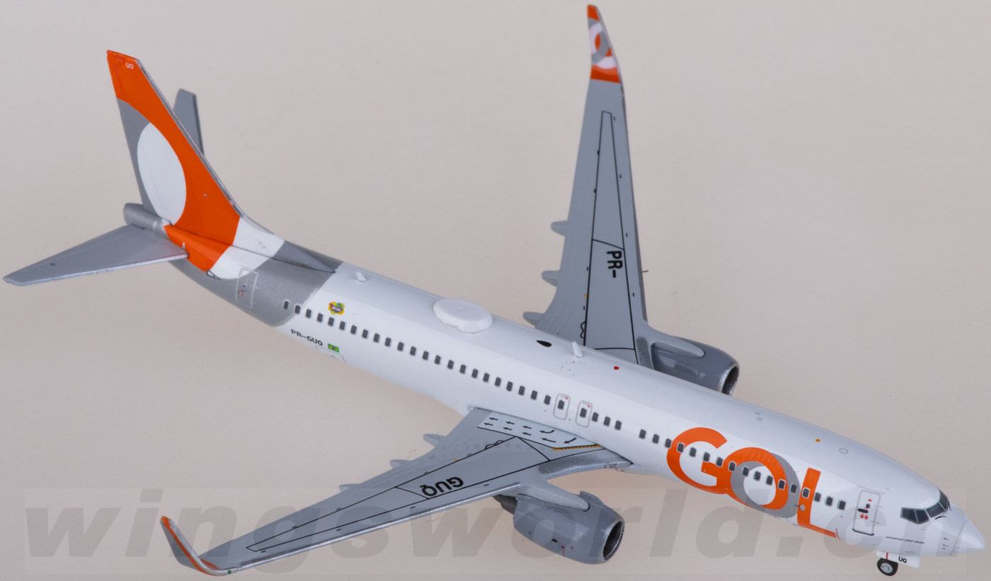 XX40133 GOL 高尔航空Boeing 737-800 PR-GUQ JC Wings 1:400