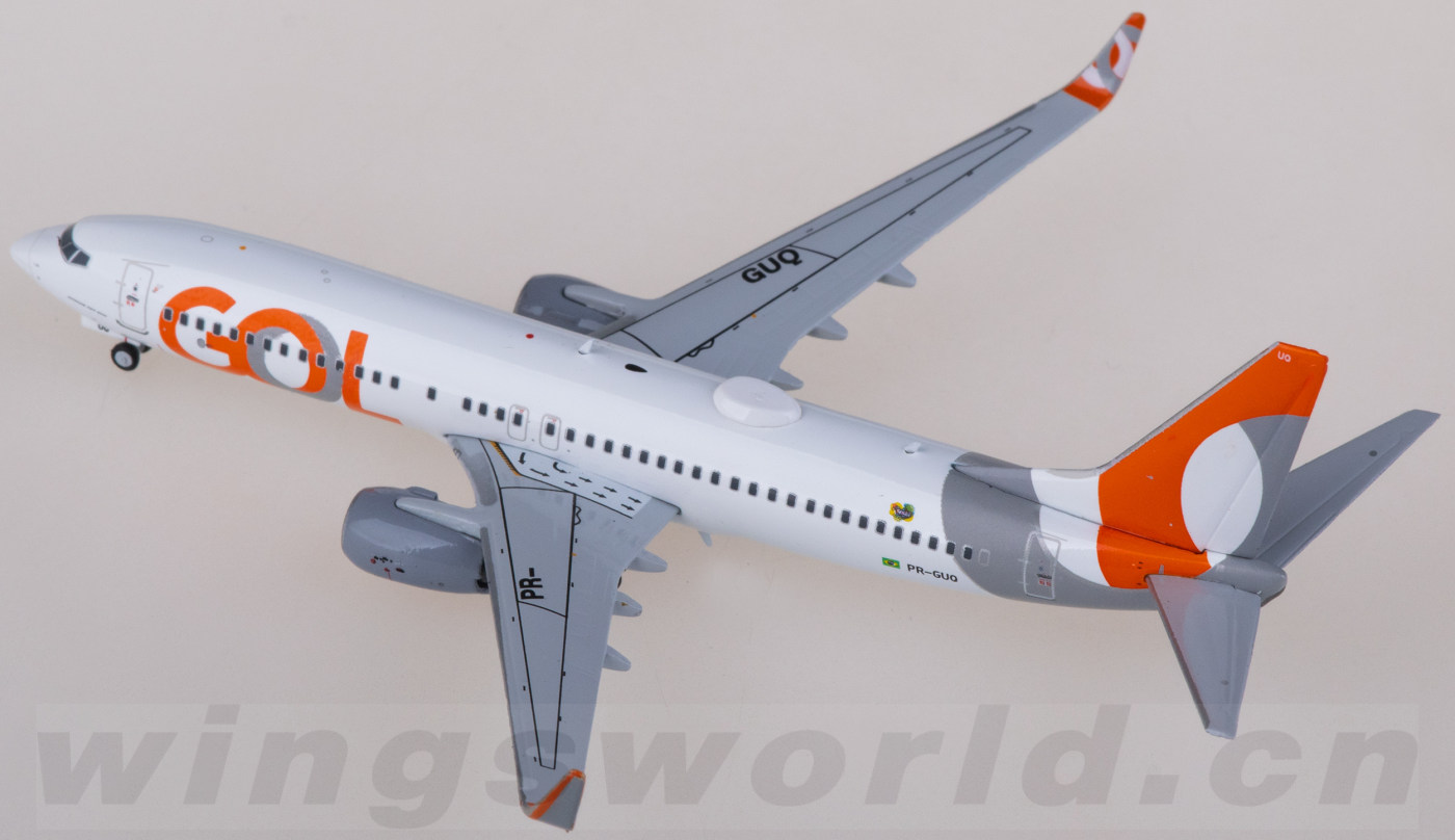 XX40133 GOL 高尔航空Boeing 737-800 PR-GUQ JC Wings 1:400