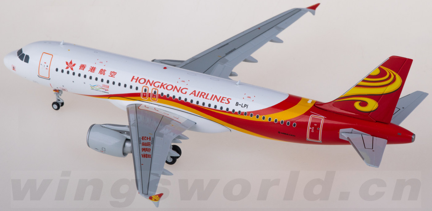 LH2219 Hong Kong Airlines 香港航空Airbus A320 B-LPI JC Wings