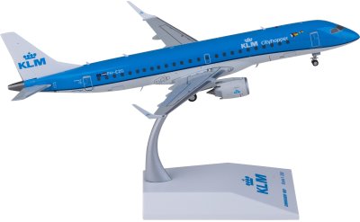 JC Wings 1:200 KLM 荷兰皇家航空 Embraer ERJ-190-100STD PH-EZG