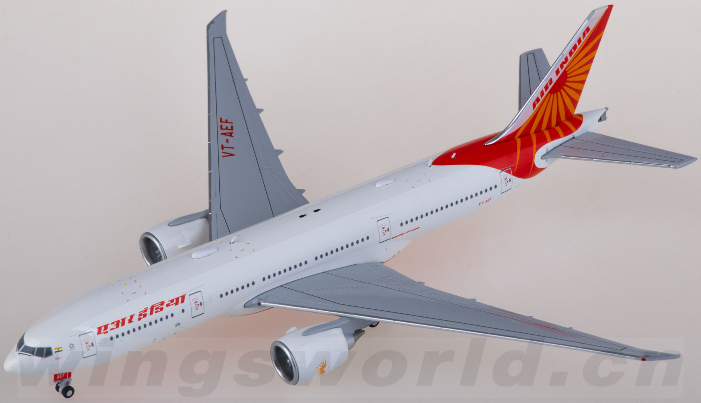 お取り寄せ商品】1/400 777-200LR エア・インディア VT-A