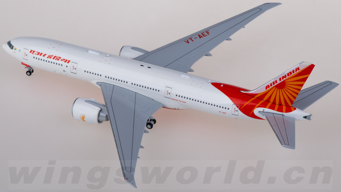 LH4341 Air India 印度航空Boeing 777-200LR VT-AEF JC Wings 1
