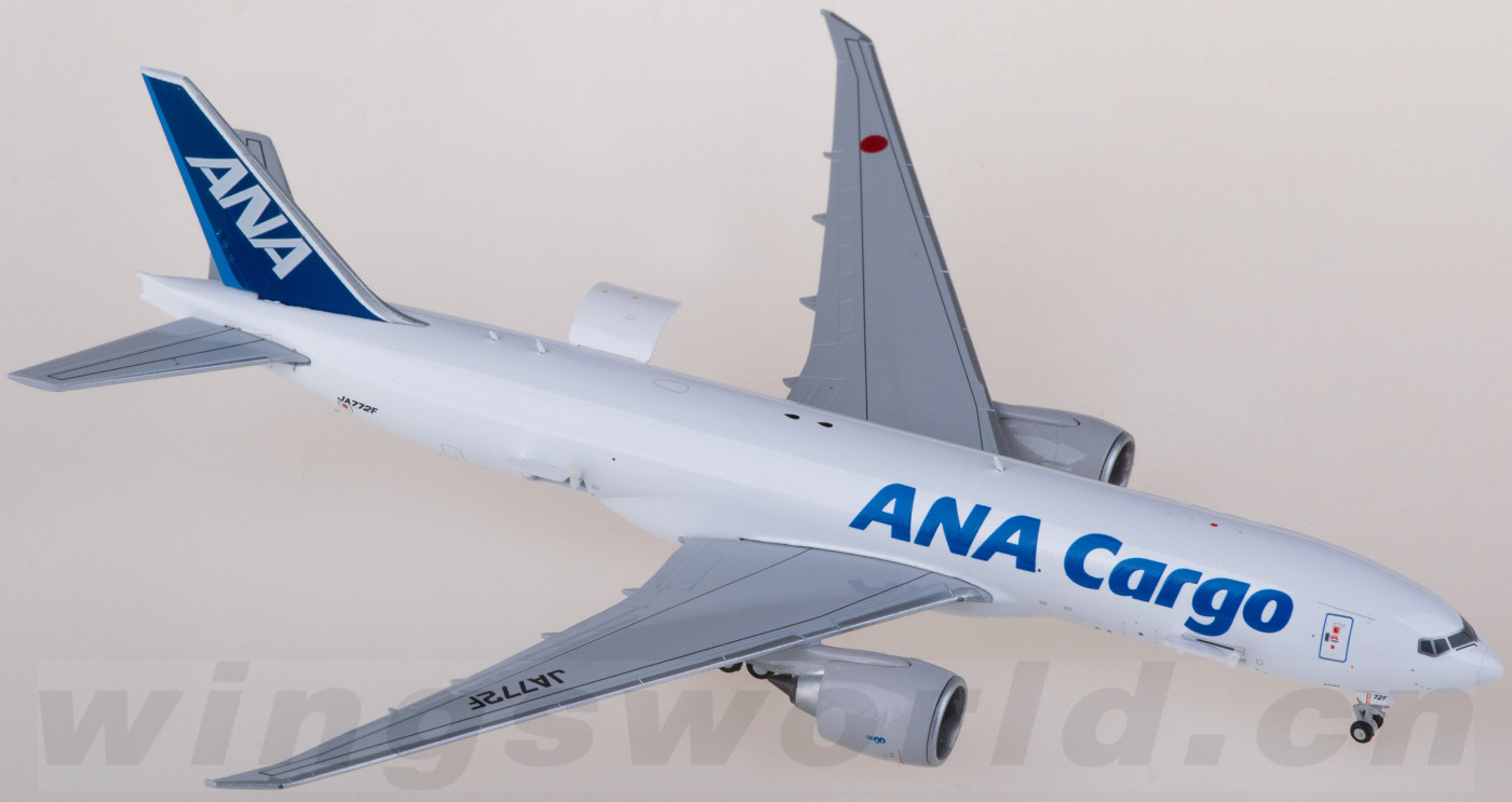 XX40084C ANA 全日空Boeing 777-200LRF JA772F 开门货机JC Wings 1:400 