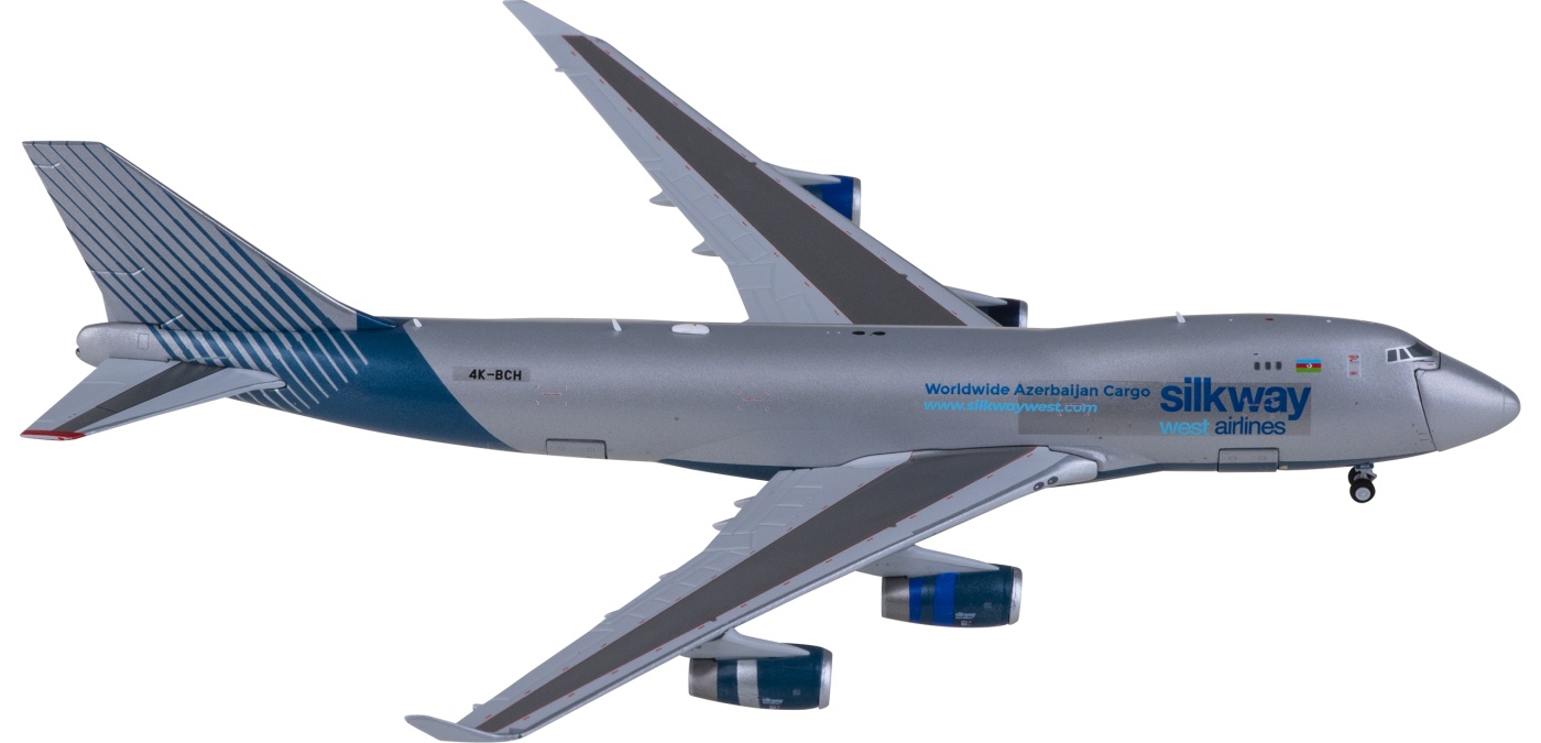 航空機・ヘリコプター silkway west 1/400 B747-400F 4K-BCH 4K-BCH