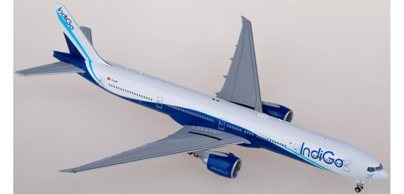 インディゴ 777-300ER TC-LKD 1/400 Jcwings インディゴ 777-300ER TC-LKD 1/400 LH4344