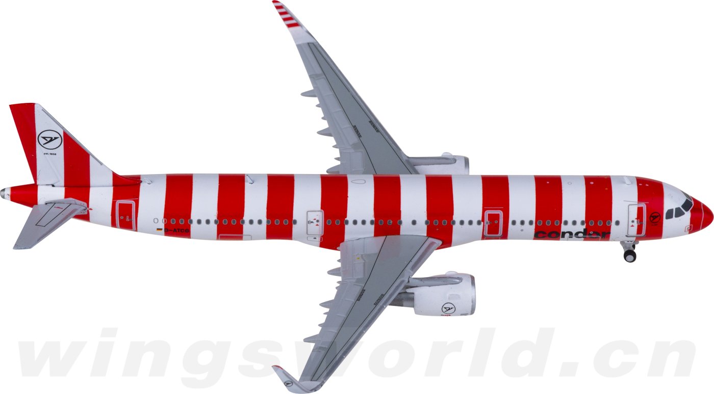 コンドル航空 A321 D-ATCG 1/400 GJCFG2149 GEMINI JETS Condor / コンドル航空 A321 New livery