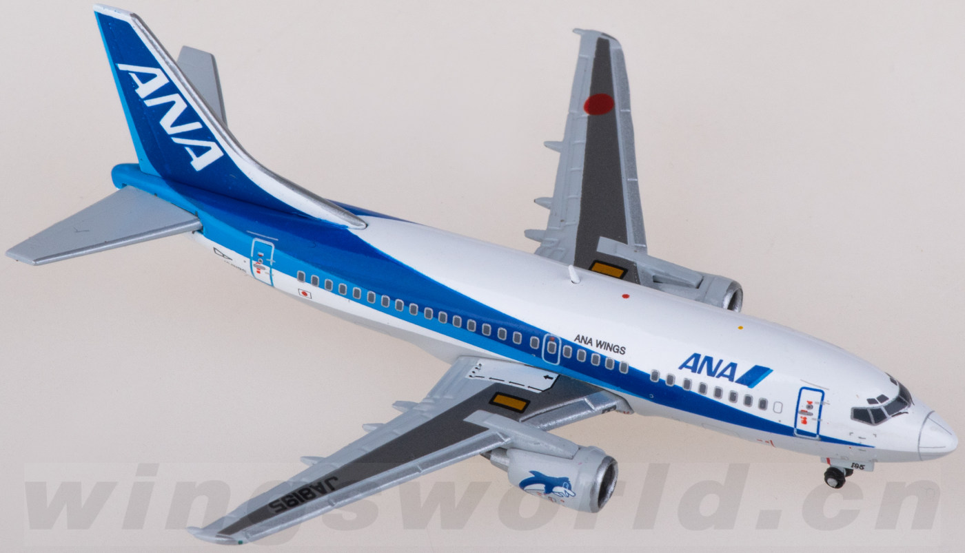 航空機・ヘリコプター JC wings ANA 737-500 1/400 JC WINGS ANA WINGS B737-500 1:400 DIE-CAST MODEL EW4735001
