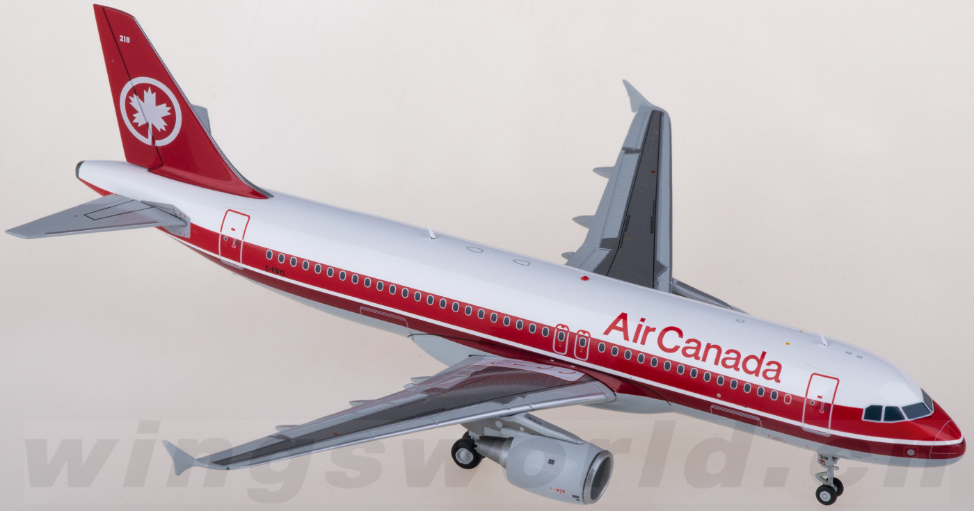 XX2299 Air Canada 加拿大航空Airbus A320 C-FGYL JC Wings 1