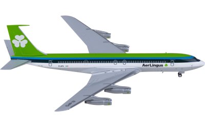 JC Wings 1:400 Aer Lingus 爱尔兰航空 Boeing 707-300C EI-APG & 贴纸