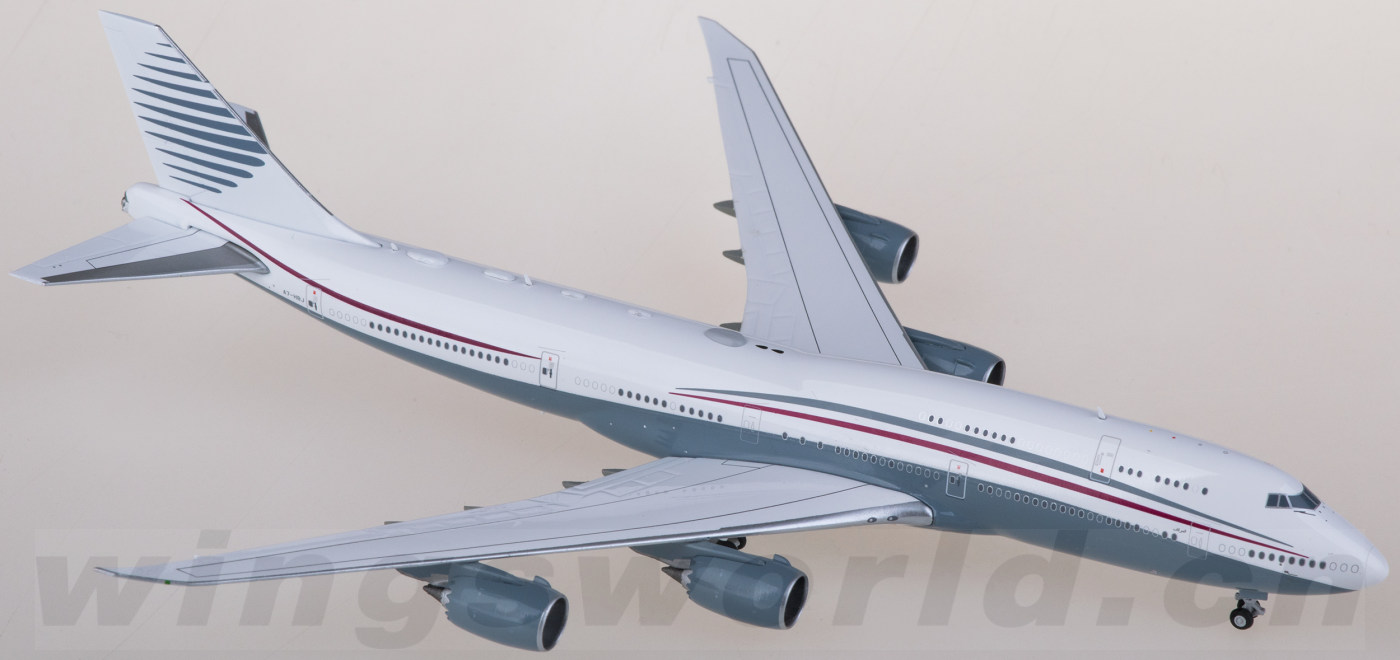 XX40162 Qatar Amiri Flight Boeing 747-8 A7-HBJ JC Wings 1:400