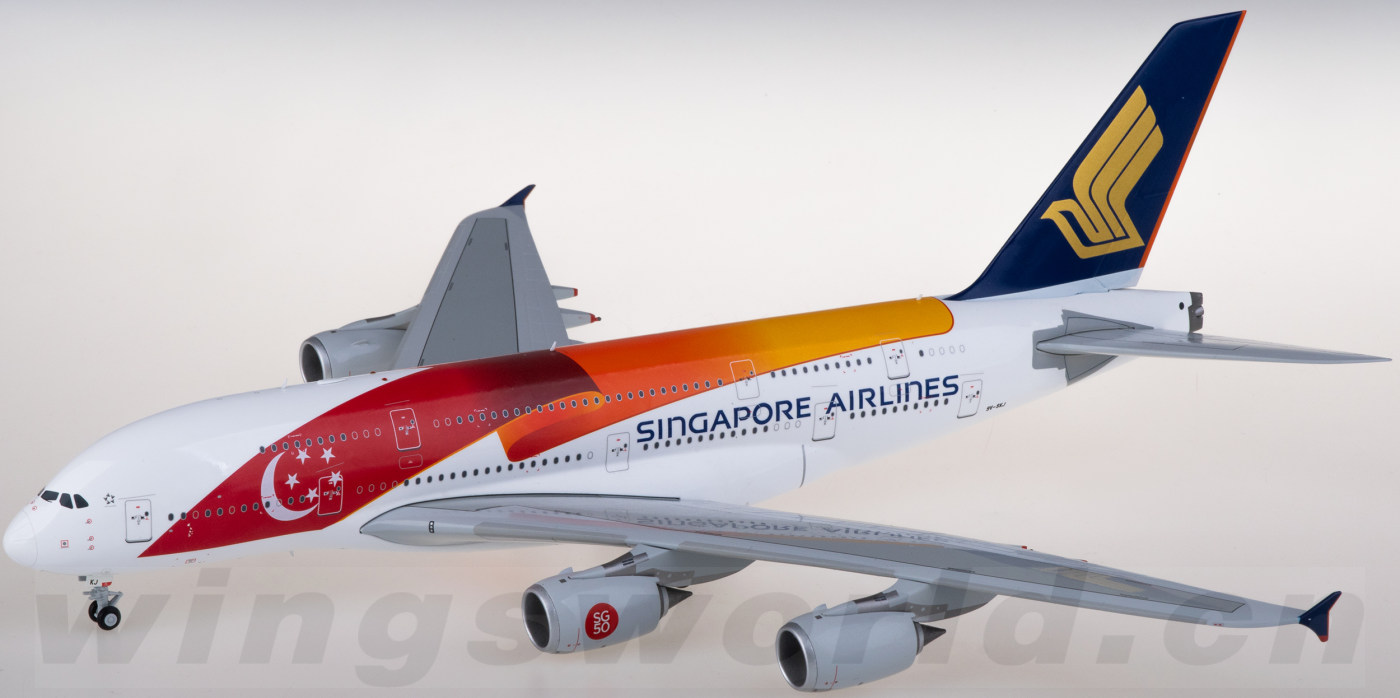 EW2388011 Singapore Airlines 新加坡航空Airbus A380 9V-SKJ JC Wings