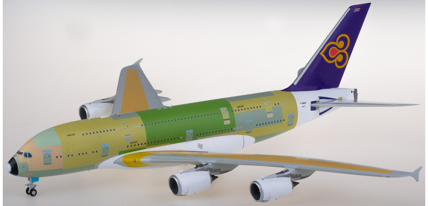 XX20062 Thai Airways 泰国国际航空Airbus A380 F-WWAO JC Wings 1:200