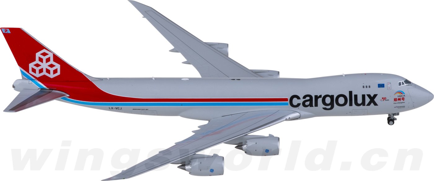 XX40154 Cargolux 卢森堡货运航空Boeing 747-8F LX-VCJ JC Wings