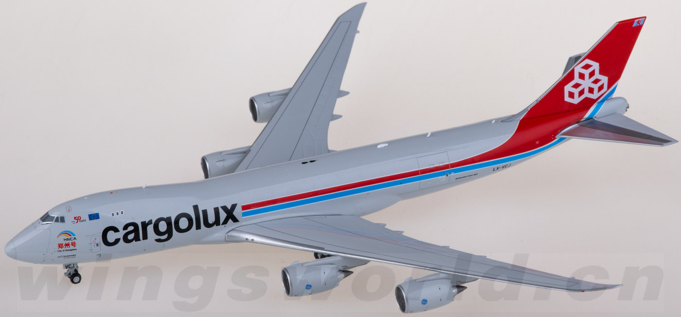 XX40154 Cargolux 卢森堡货运航空Boeing 747-8F LX-VCJ JC Wings