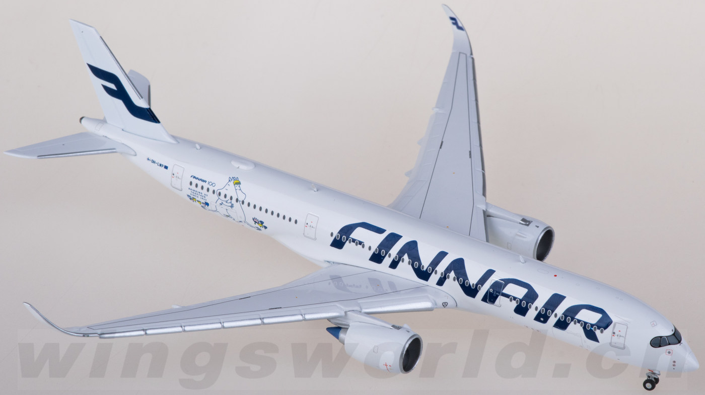 XX40144A Finnair 芬兰航空Airbus A350-900XWB OH-LWP 襟翼放下