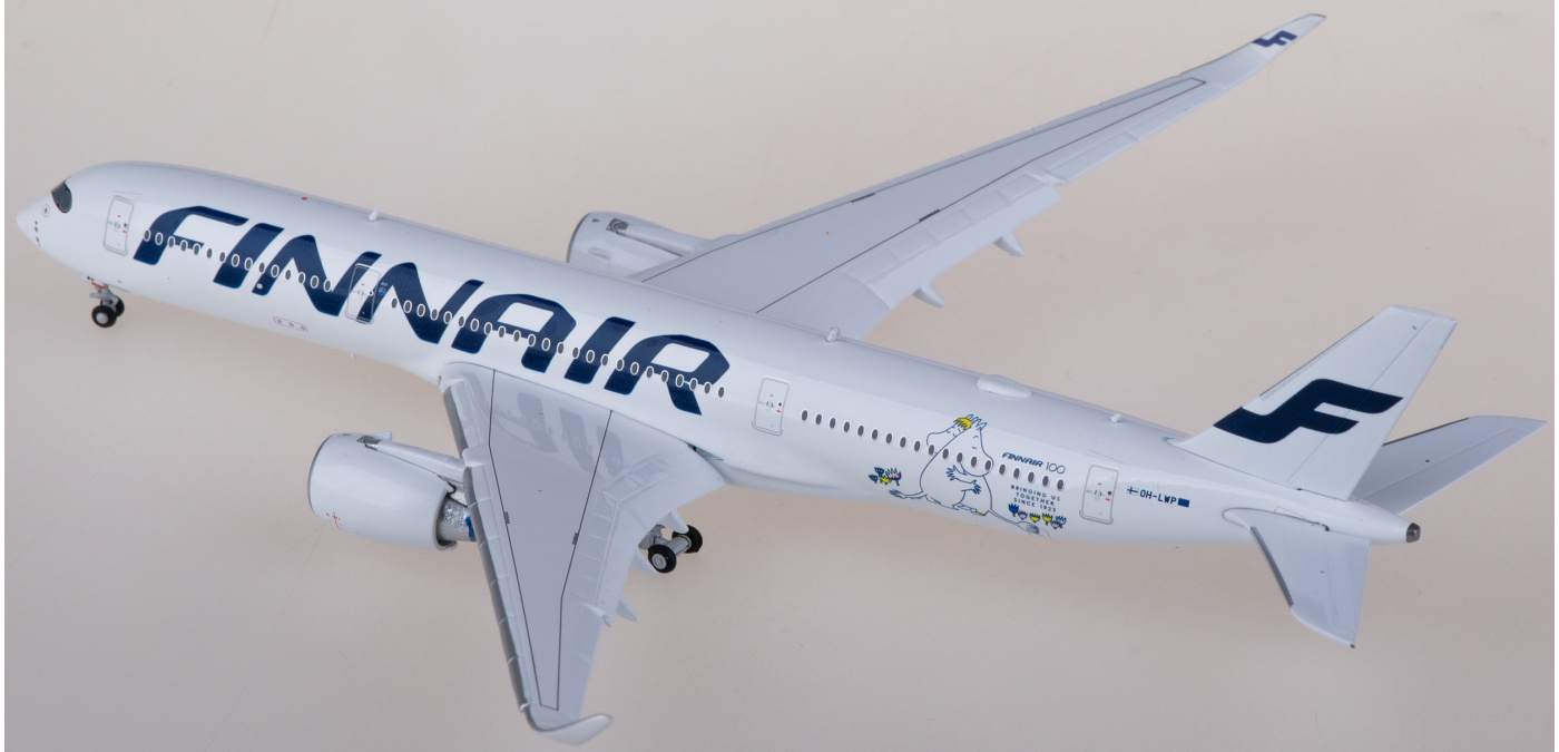 航空機・ヘリコプター 1/400 Finnair A350-900(OH-LWA) JCWings JC Wings 1:400 Finnair OH-LWP Airbus A350-900 - Bedfordshire