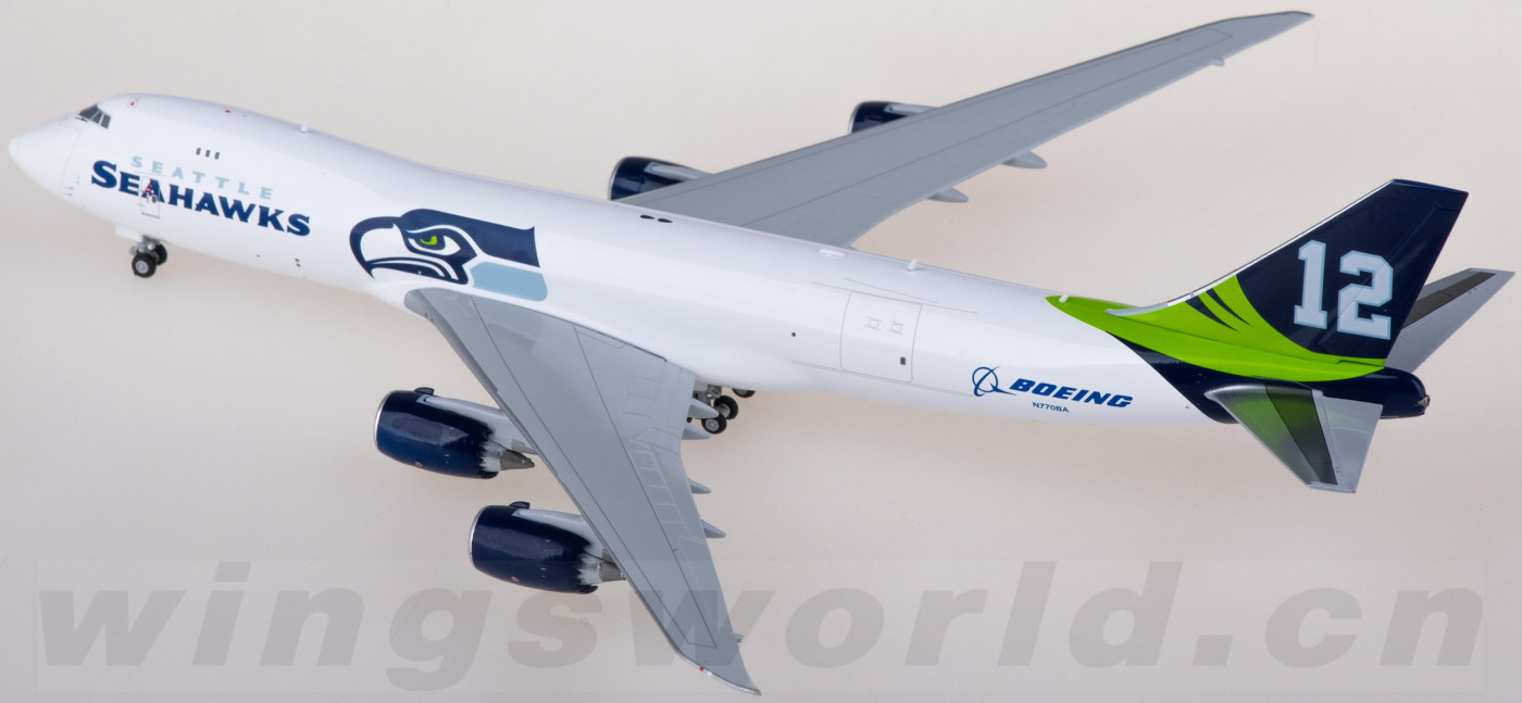 お取り寄せ商品】1/400 747-8F ボーイング社「シアトル・シー