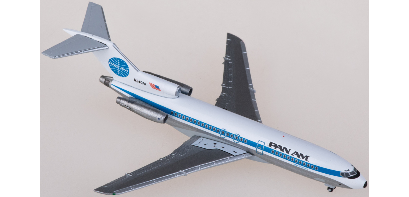 537285 Pan Am 泛美航空Boeing 727-100 N340PA Herpa 1:500