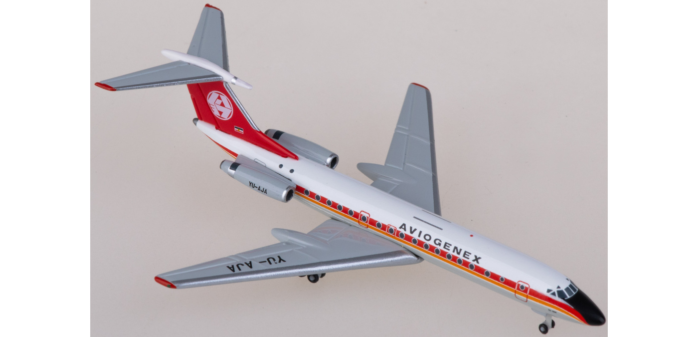 537018 Aviogenex Tupolev TU-134A YU-AJA Herpa 1:500 -飞机