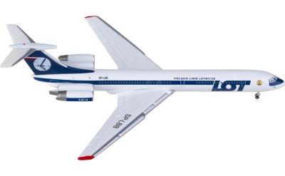 Herpa 1:500 LOT Polish Airlines Ilyushin IL-62M SP-LBB Ignacy Paderewski