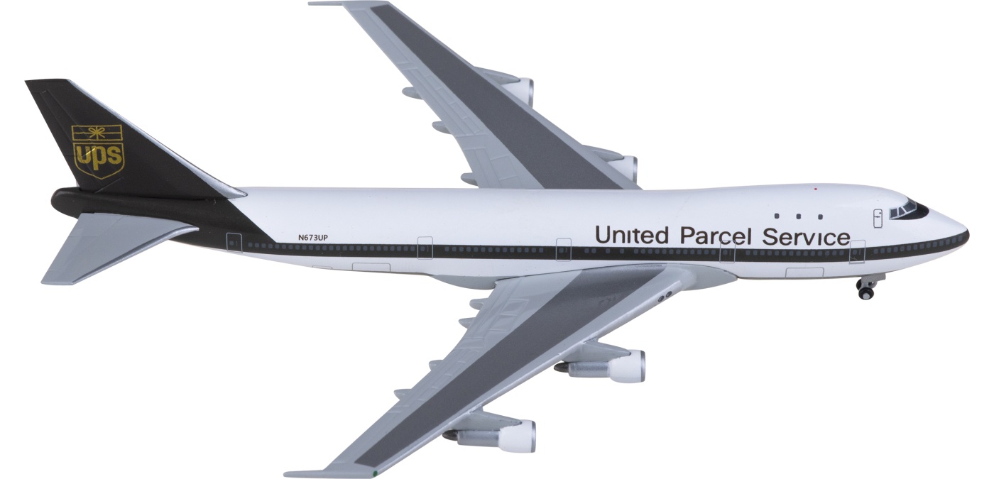 【中古】herpa Boeing 6個 537063 UPS 联合包裹公司Boeing 747-100F N673UP 货机Herpa 1