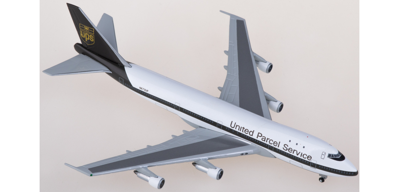 【中古】herpa Boeing 6個 537063 UPS 联合包裹公司Boeing 747-100F N673UP 货机Herpa 1