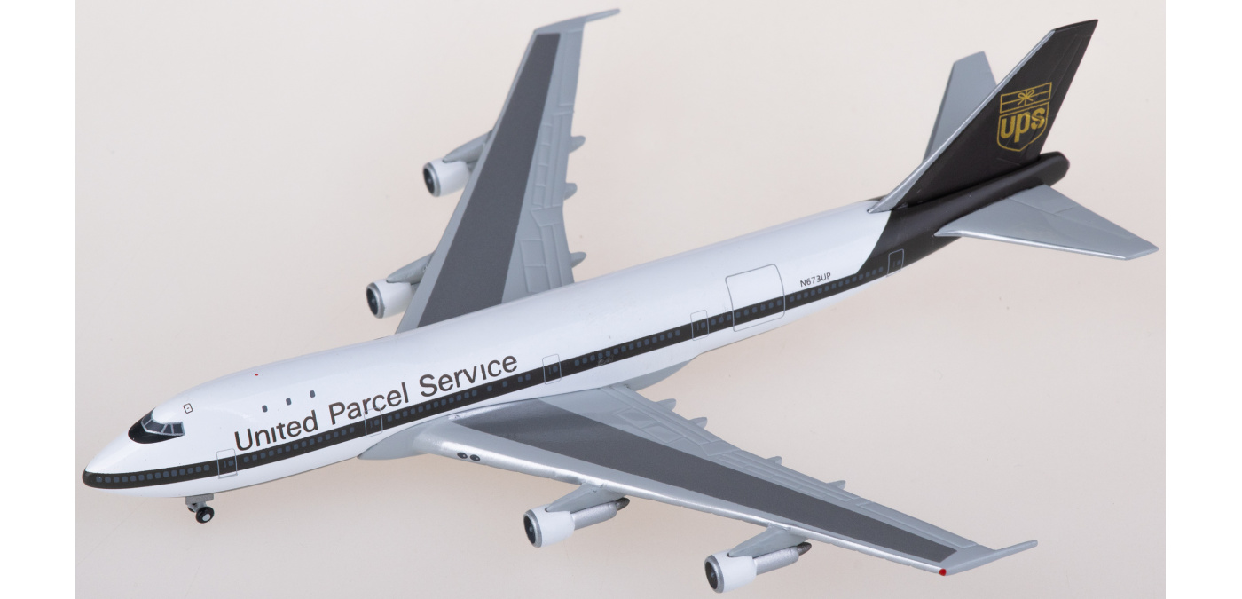 537063 UPS 联合包裹公司Boeing 747-100F N673UP 货机Herpa 1
