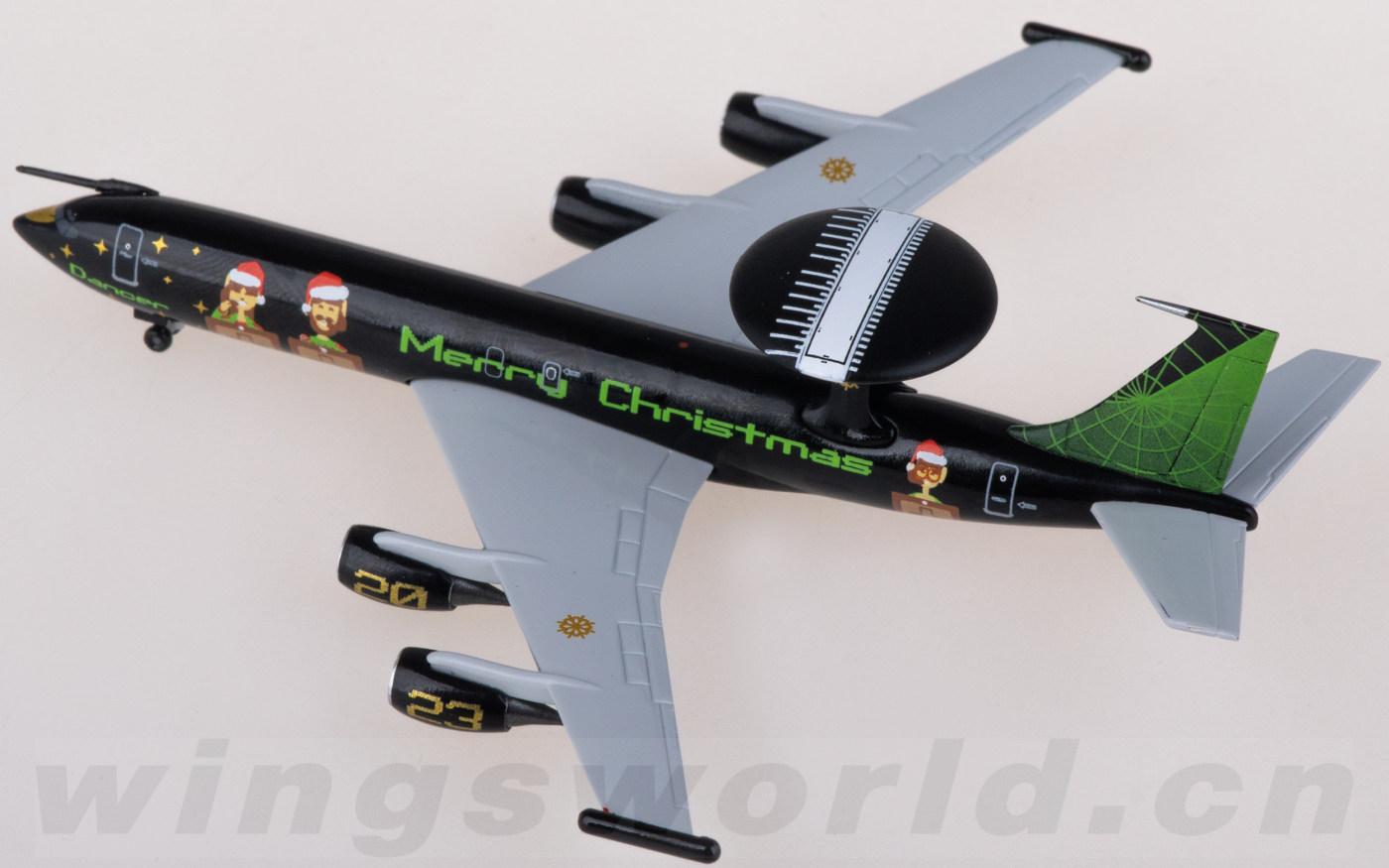 herpa Boeing E-3A Sentry AWACS 1/500 2機（Boeing E-3A Sentry