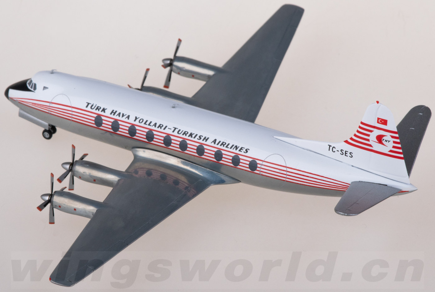 572866 Turkish Airlines 土耳其航空Vickers Viscount 700 TC